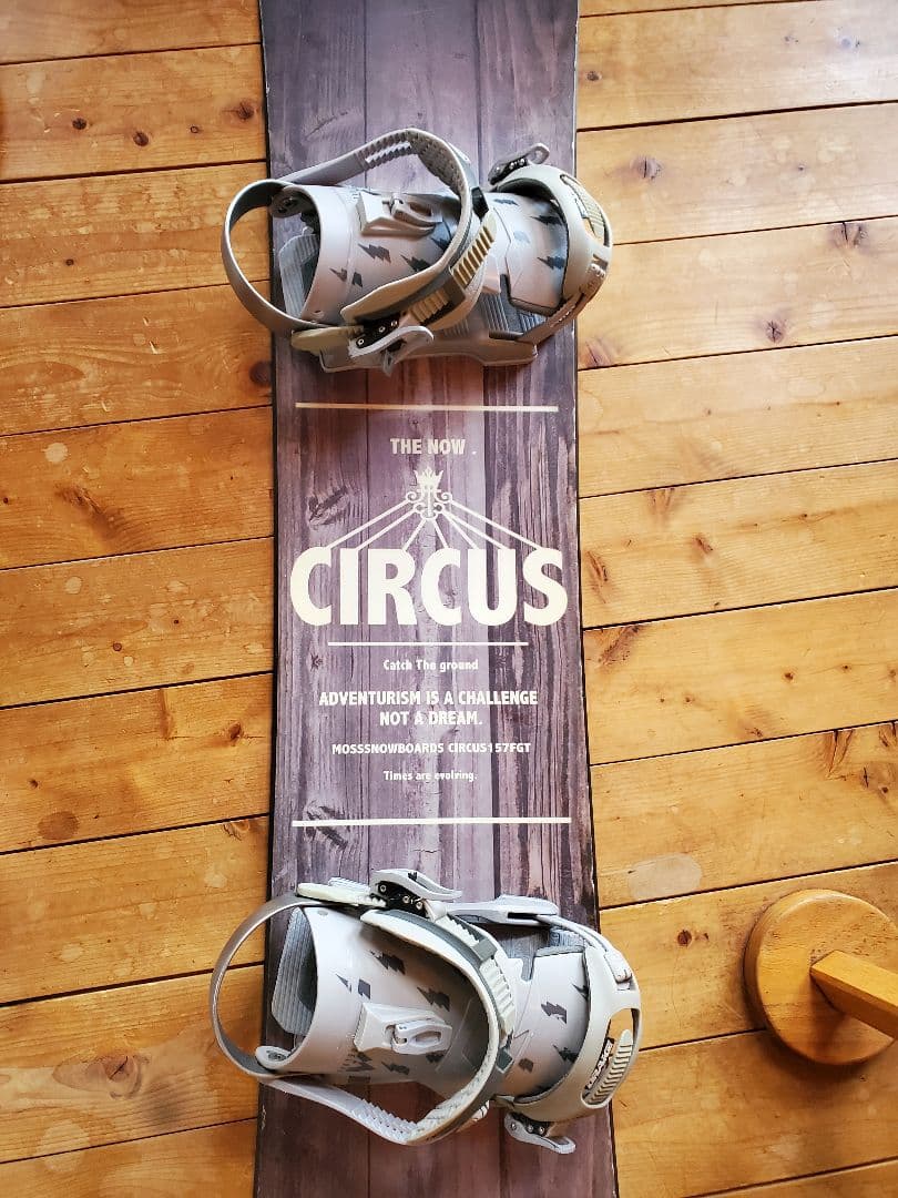 MOSS circus DRAKE RELOAD thirtytwoスノボセット