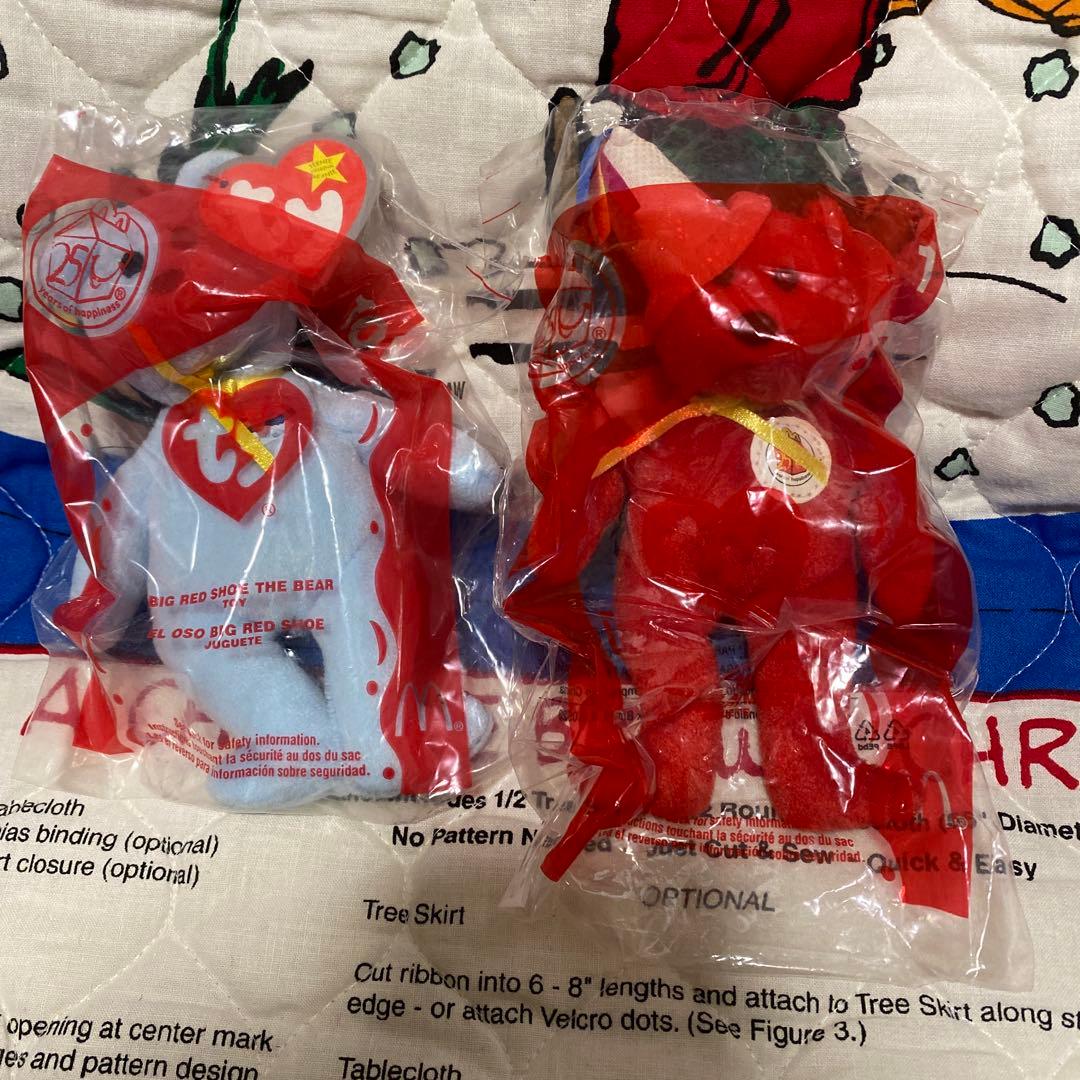 2004年　USAマクドナルド ハッピーミール　ty ぬいぐるみ　コンプリート