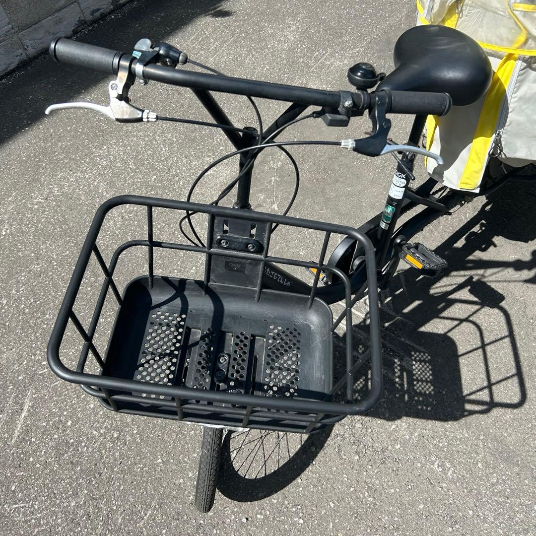 ふたごじてんしゃ（いしころくろいろ）電動なし