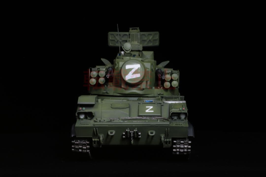 【完成品】 1/35 ロシア軍 2S6M 自走式対空砲 プラモデル パンダホビー