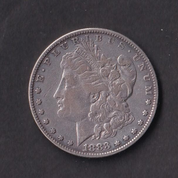 アメリカ　1ドル銀貨　モルガンダラー　1883年