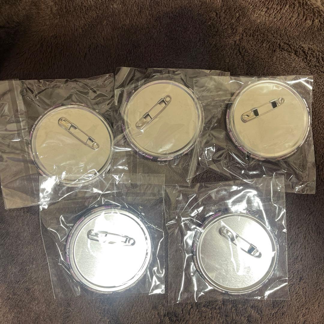 collar maliceカラマリ 岡崎契 缶バッジ 5点セット