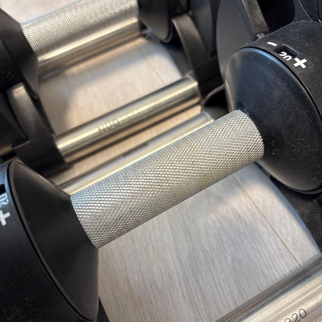 ヌオベル 2kg刻み 20kg NUOBELL220 可変式ダンベル2個セット②