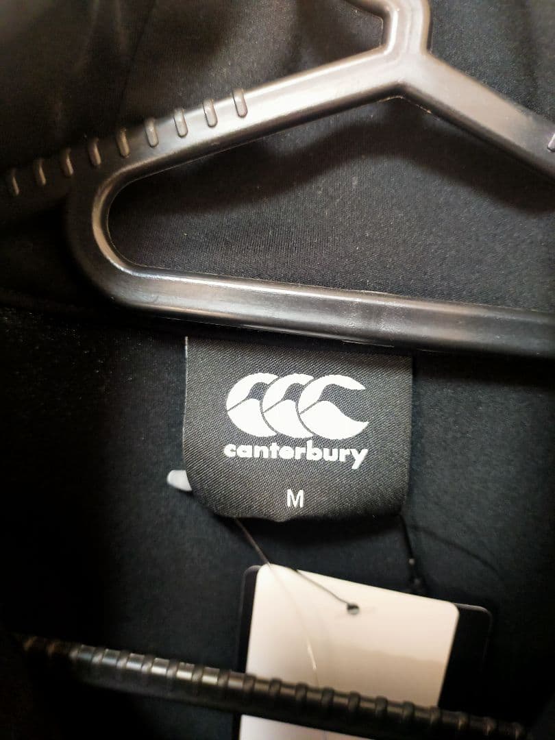 【未使用・タグ付】【値札付】canterbury ストレッチジャケットM
