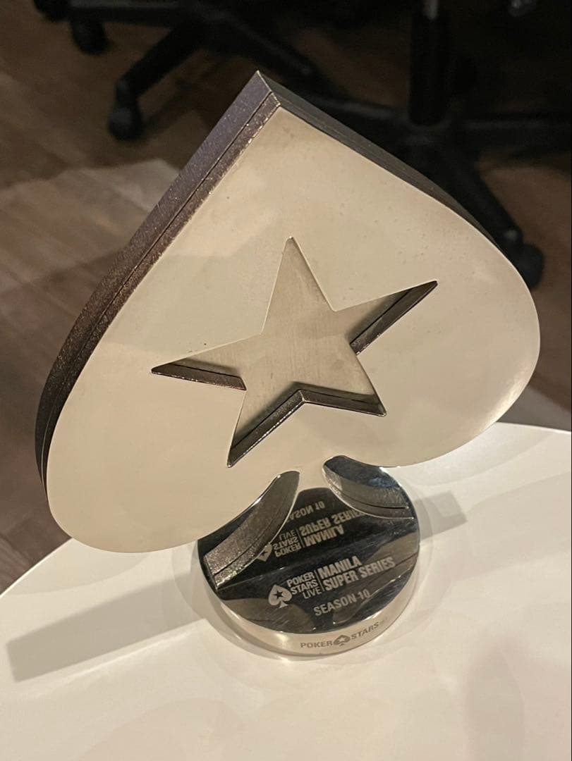 MANILA SUPER SERIES SEASON10 優勝トロフィー