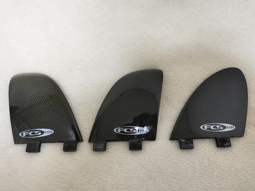 FCS G-CRV サーフボードフィン 3枚セット