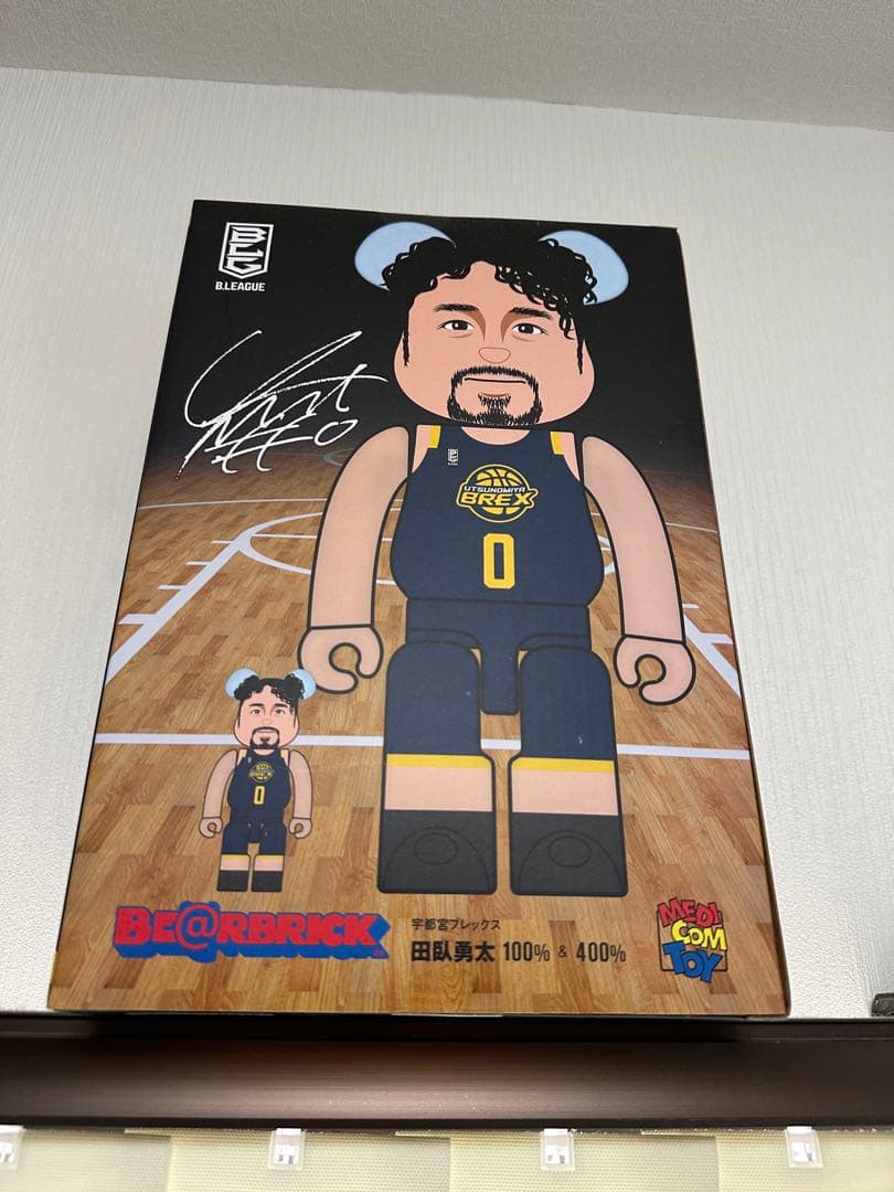 【新品未使用】BE@RBRICK #0 田臥勇太 100％ & 400％