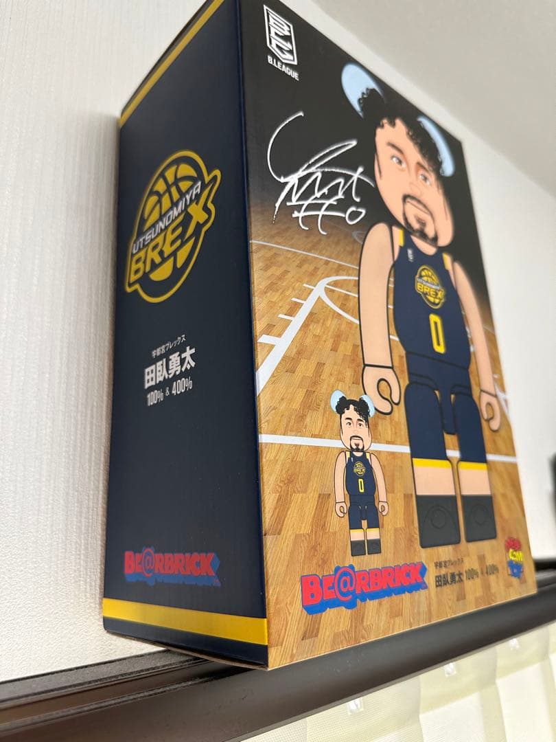【新品未使用】BE@RBRICK #0 田臥勇太 100％ & 400％