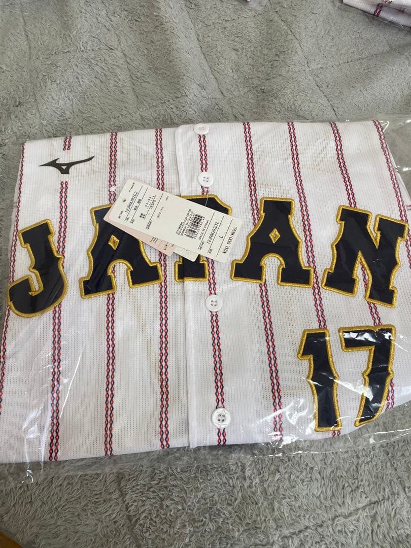 Lサイズ　2026 WBC 菊池雄星　レプリカ　ユニフォーム　侍ジャパン