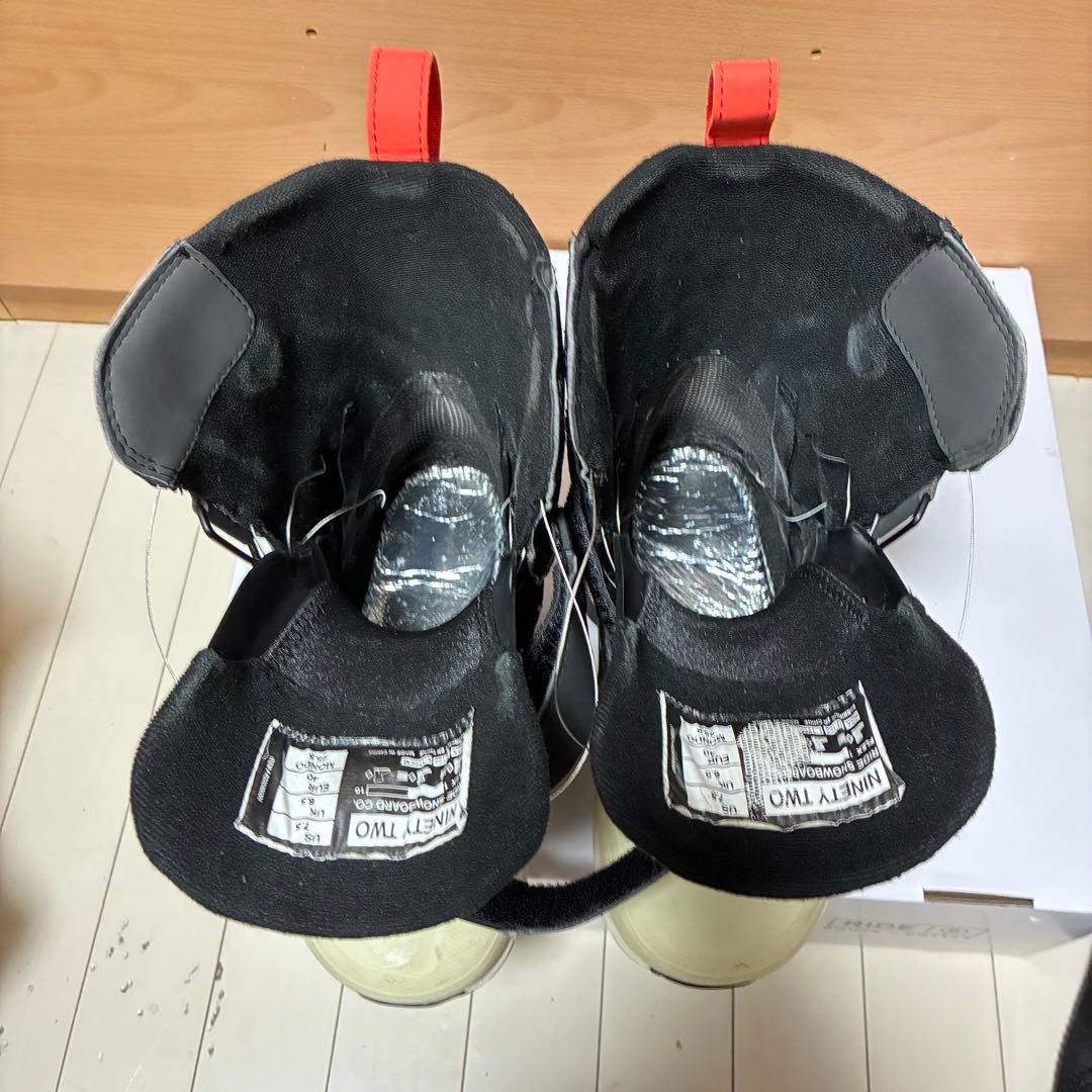 RIDE the 92 25.5 cm ブーツ 2 boa カービング