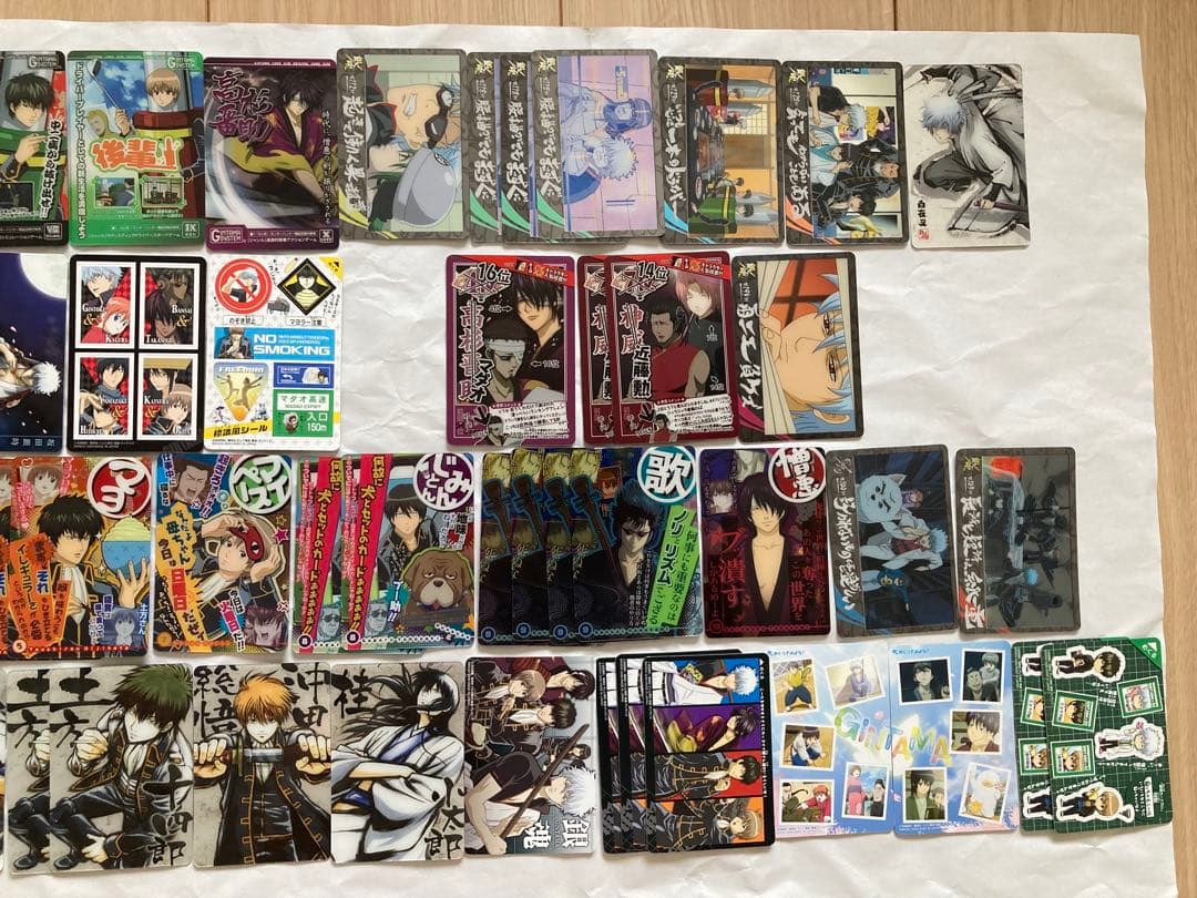 銀魂カードガム コレクション まとめ売り 141枚