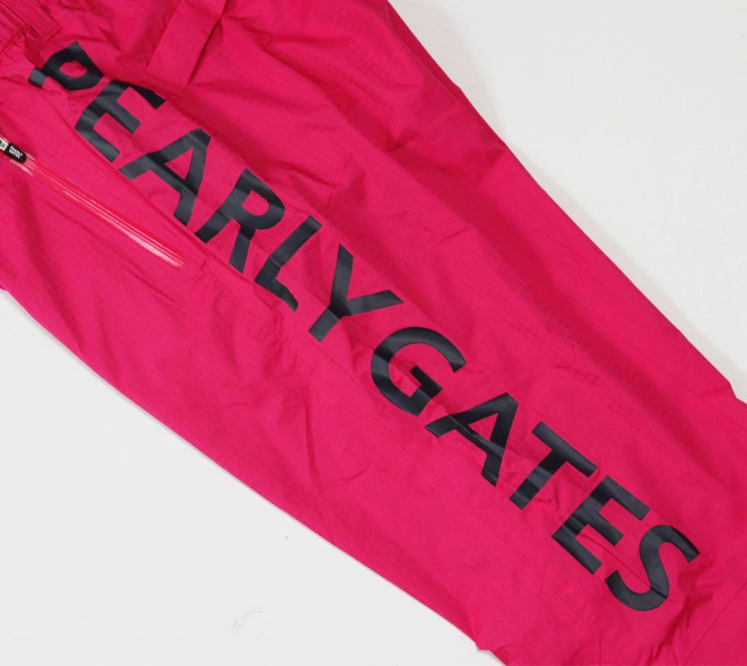 《パーリーゲイツ》未使用 ナイロン 高機能防水性レインパンツ 2(W76~82)