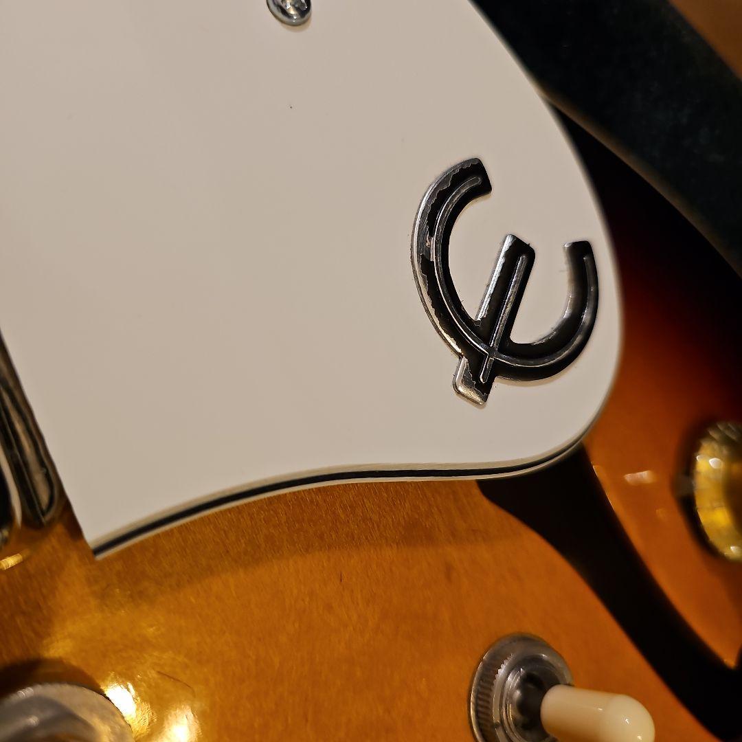 1996 エピフォン　カジノ　ビグズビー　日本製　オレンジラベル