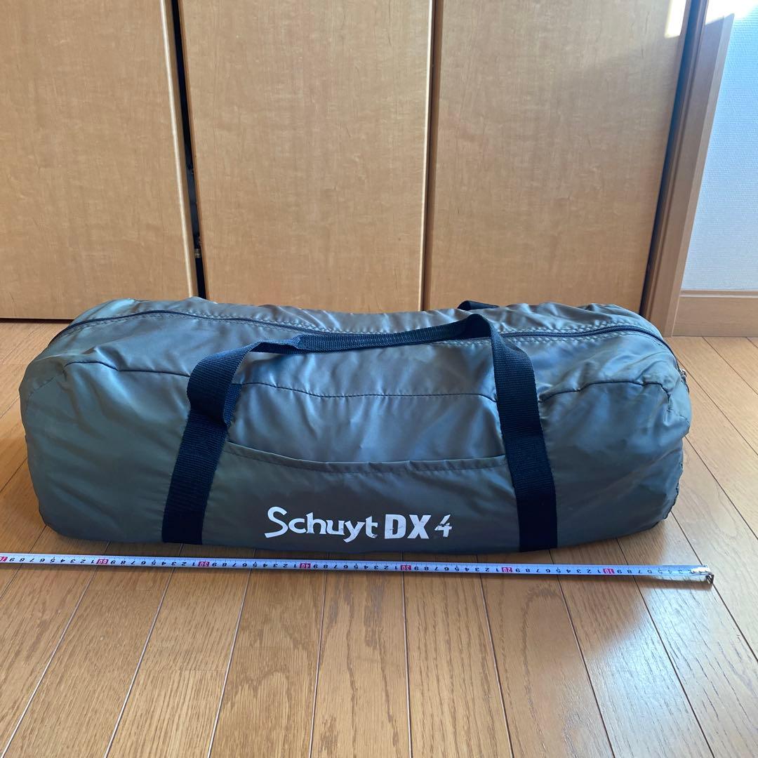 小川キャンパル　Schuyt DX4 4人用 ドームテント　１回使用の美品