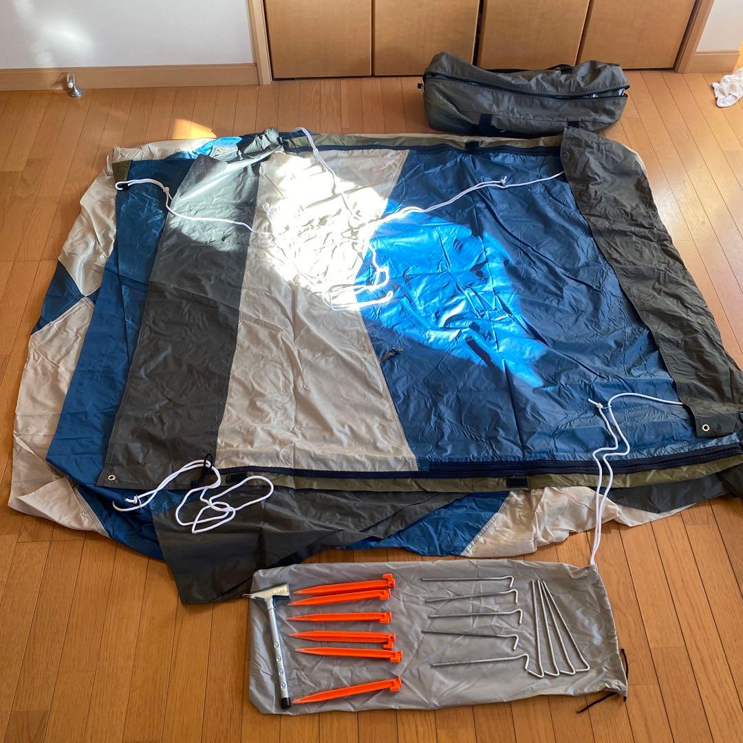 小川キャンパル　Schuyt DX4 4人用 ドームテント　１回使用の美品