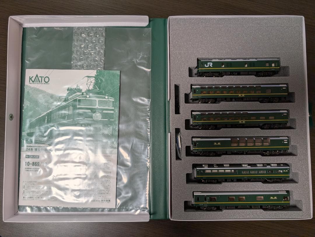 カトー トワイライトエクスプレス EF81+基6両+増4両+カニ24 計12両