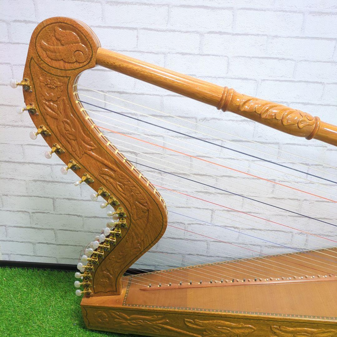アルパ ハープ 37弦 本体　Paraguayan Harp