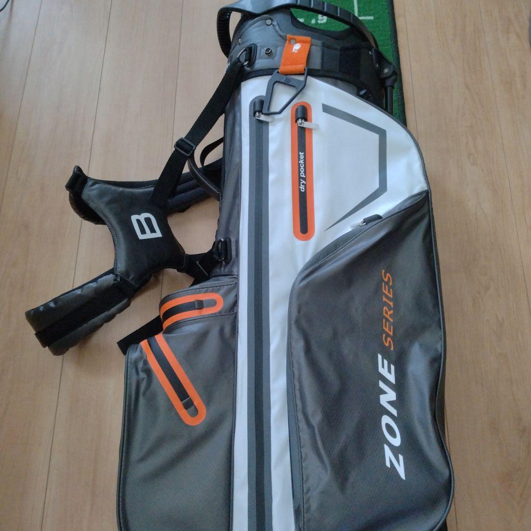 BENNINGTON キャディバッグ ブラック・オレンジ