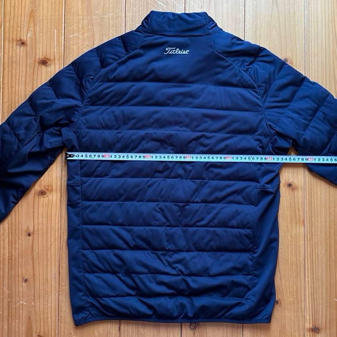 【人気】タイトリスト メンズ ストレッチフルジップ中綿ジャケット LL ネイビー