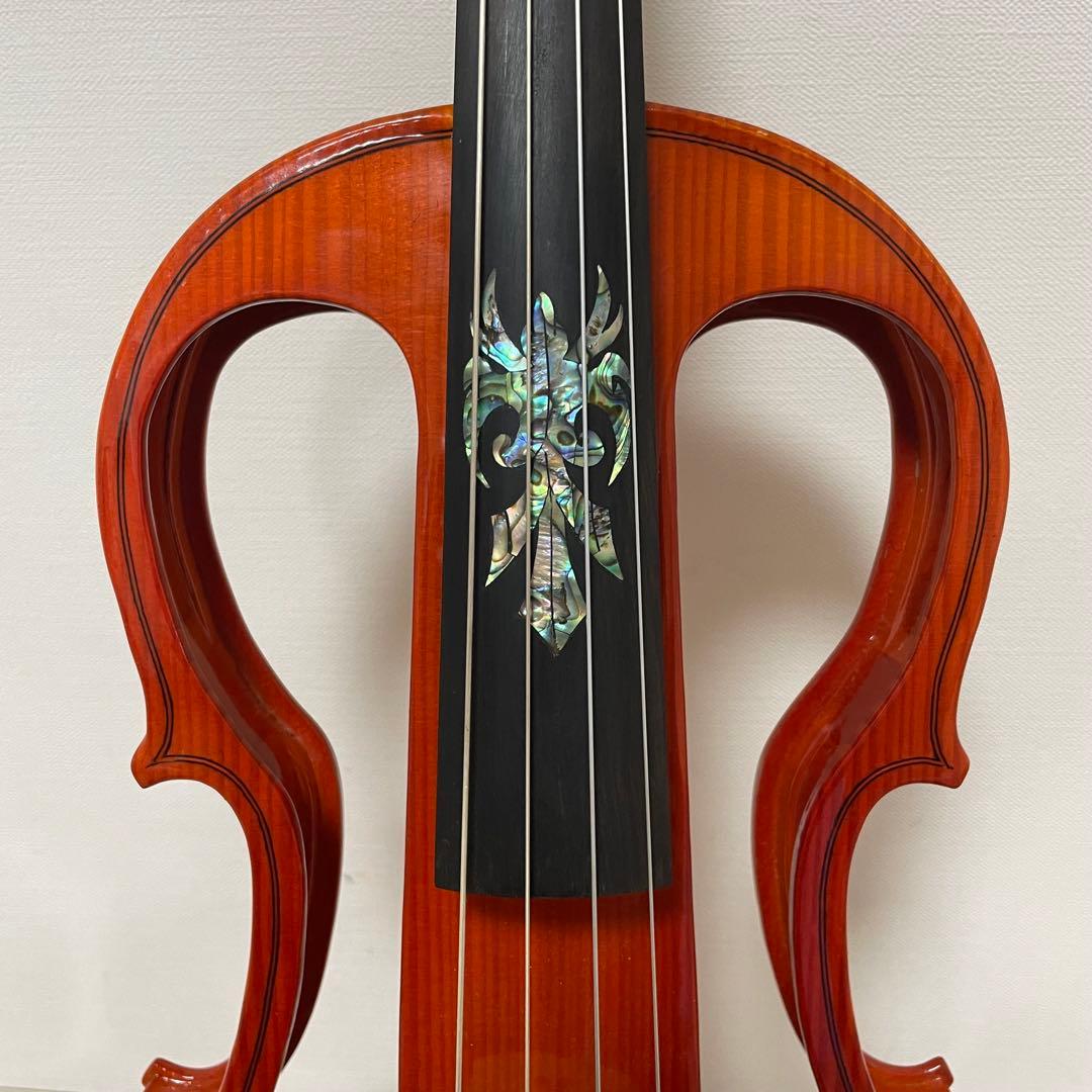 ★美品★ エレキ バイオリン CV-210E 豪華装飾