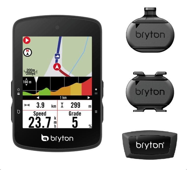 【新発売】ブライトン Rider S510T（日本語対応）センサー付サイコン