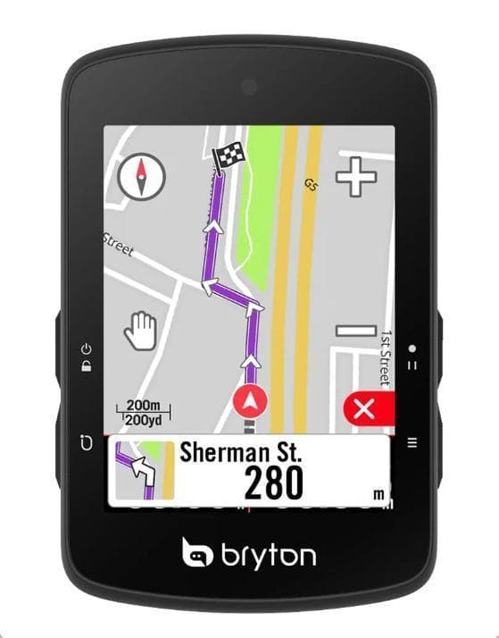 【新発売】ブライトン Rider S510T（日本語対応）センサー付サイコン