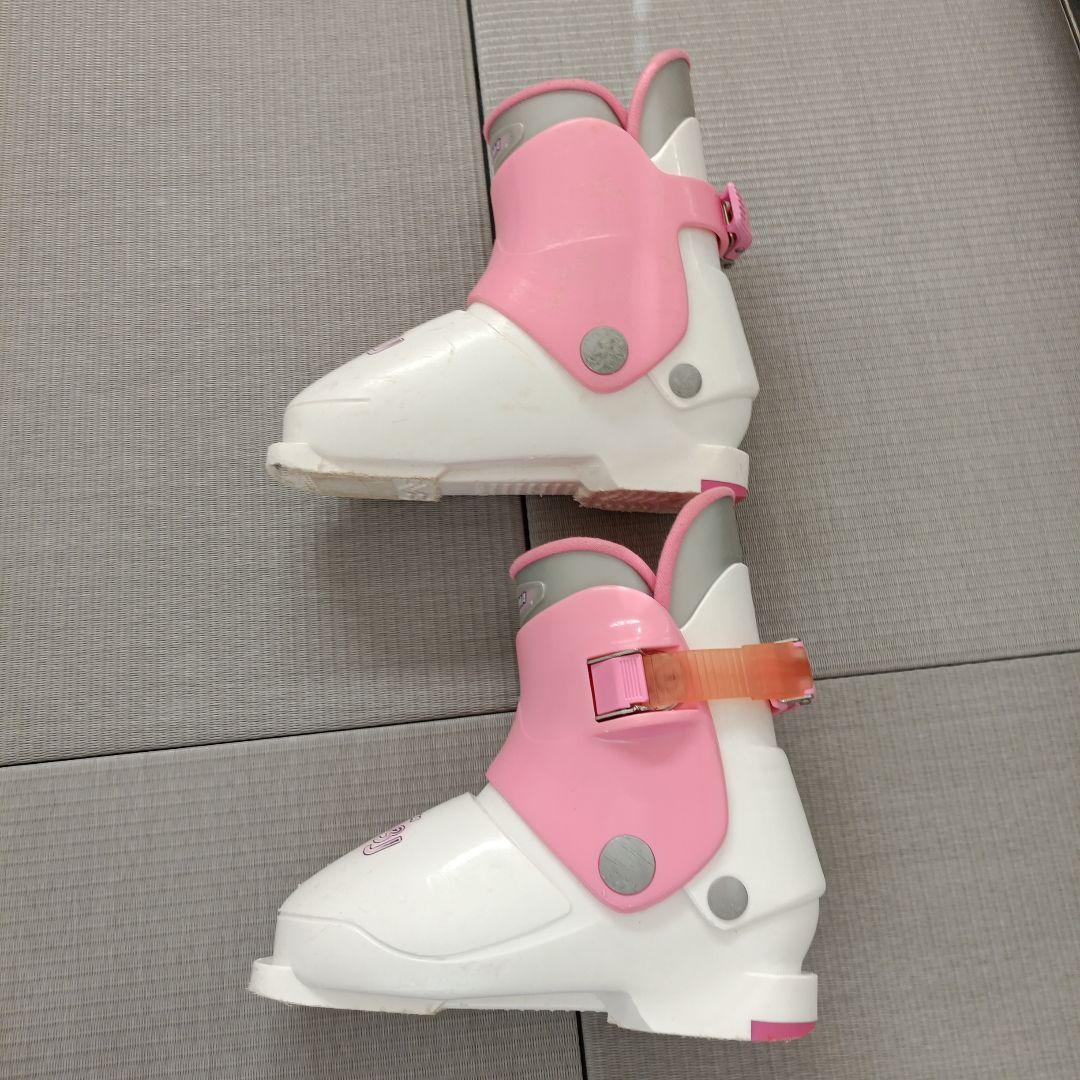 スキー板/ストック/ブーツ/ケースセット女の子向け