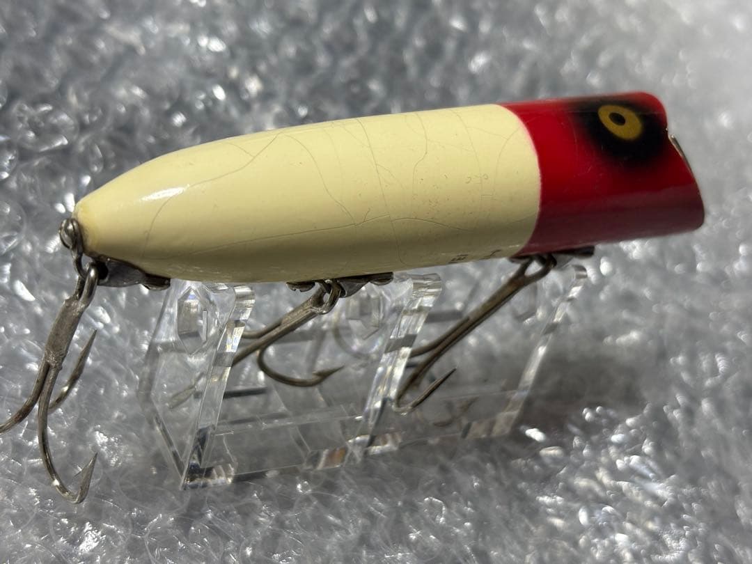 オールドヘドン　バサー　金目　書き目　1950s HEDDON BASSER
