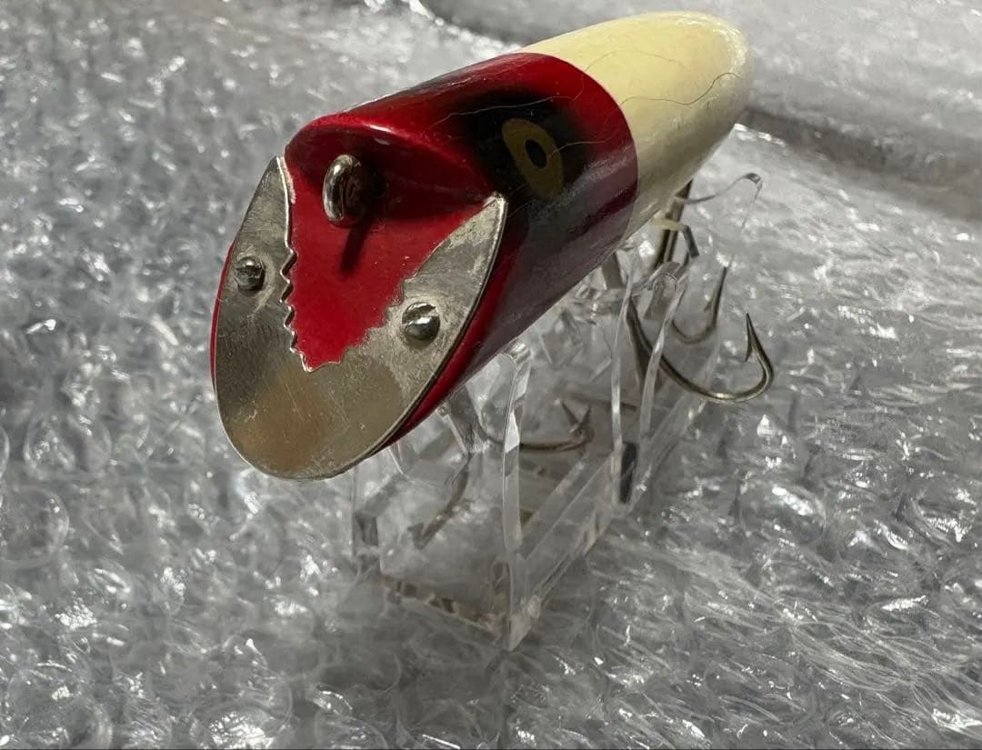 オールドヘドン　バサー　金目　書き目　1950s HEDDON BASSER