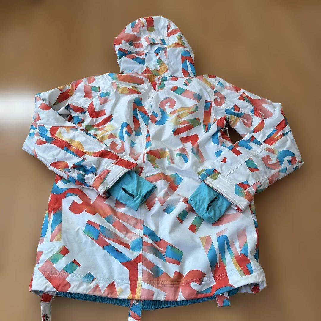 スノーボードウェアセット（ホワイト/ピンク）