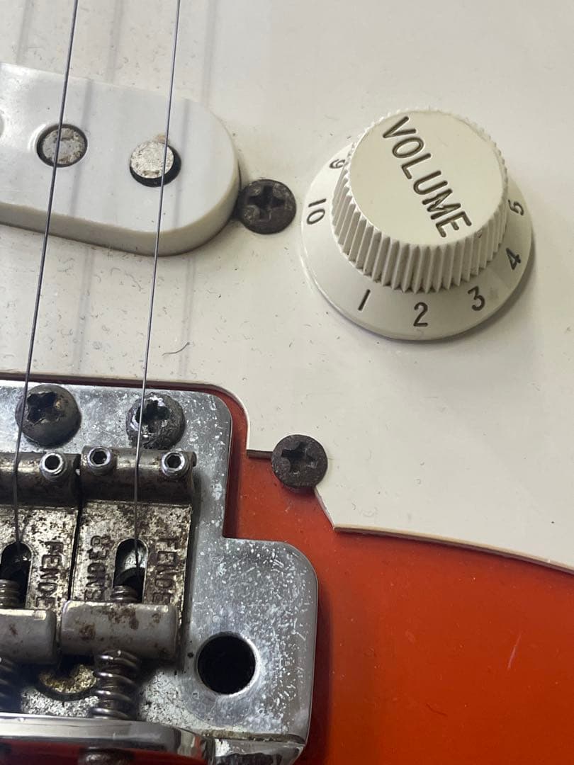 American vintageストラトキャスター/fiesta red 最終