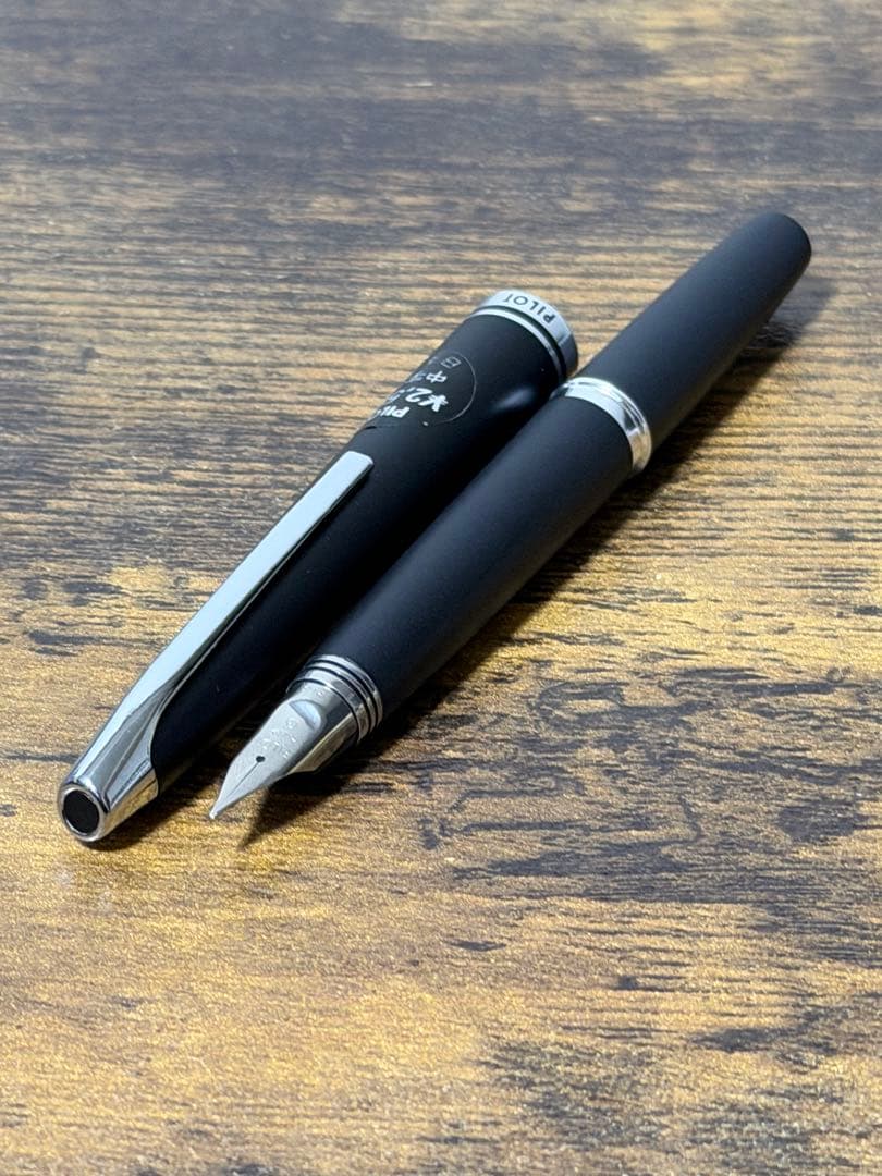 未使用　1975年製　艶消し　マットブラック　ミュー　パイロット　万年筆　中字