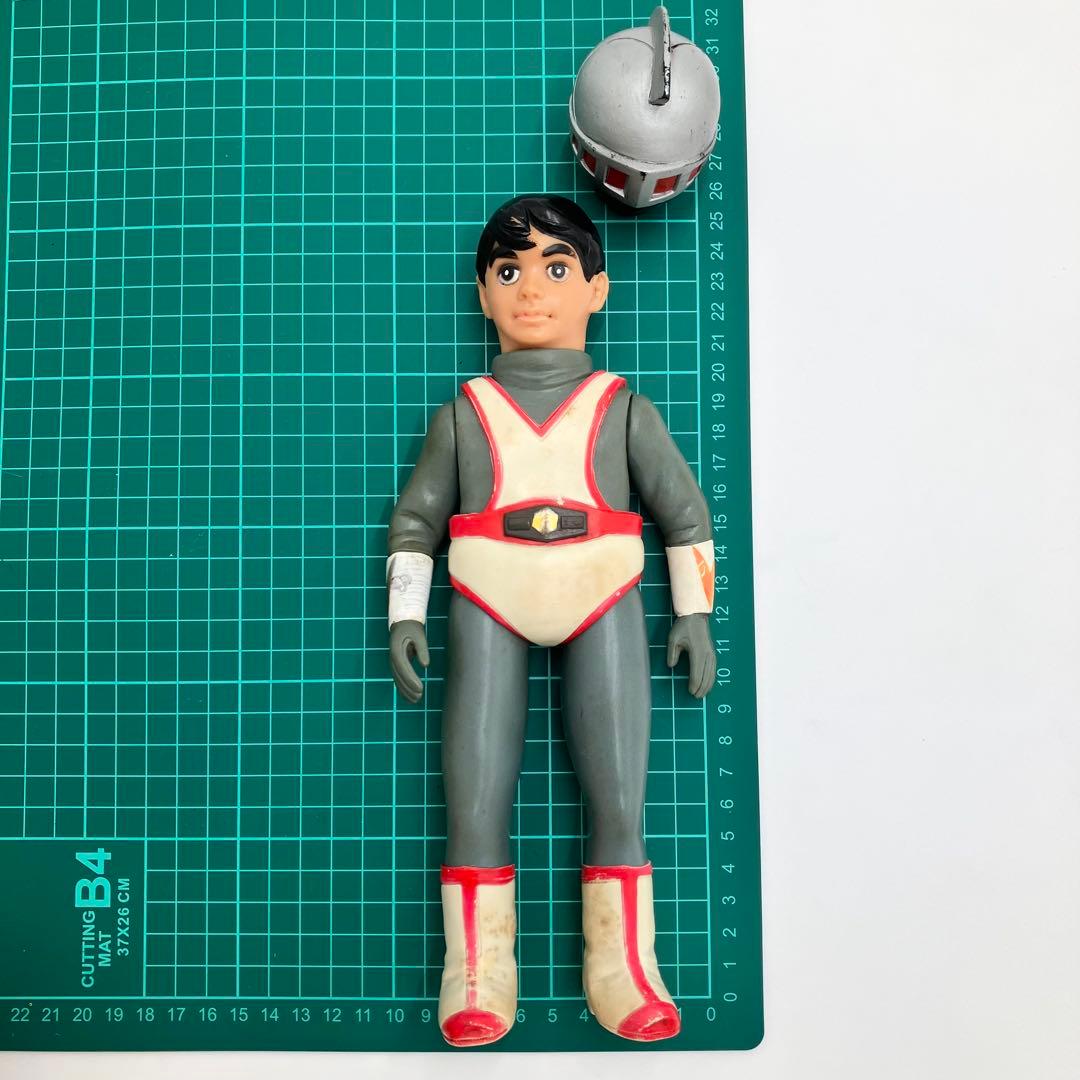 シルバー仮面ジャイアント　面取れ　ソフビ　TBS