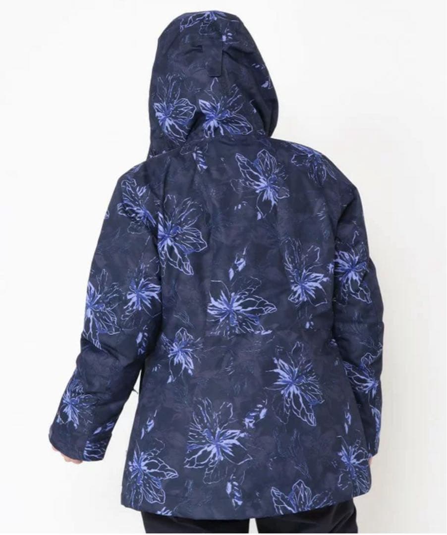 ウィリバードIVインターチェンジジャケットコロンビアColumbiaネイビー花柄