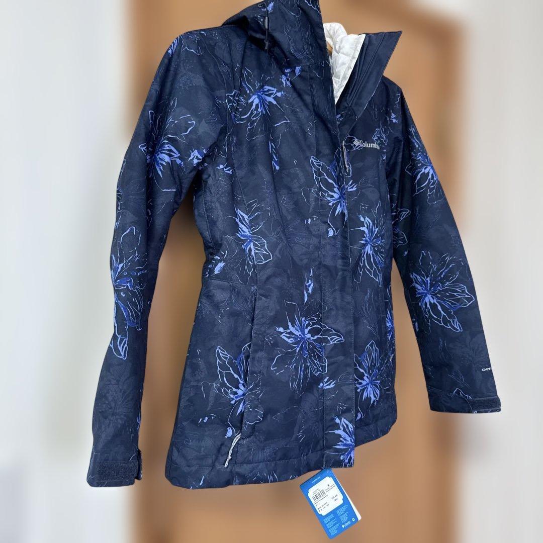 ウィリバードIVインターチェンジジャケットコロンビアColumbiaネイビー花柄