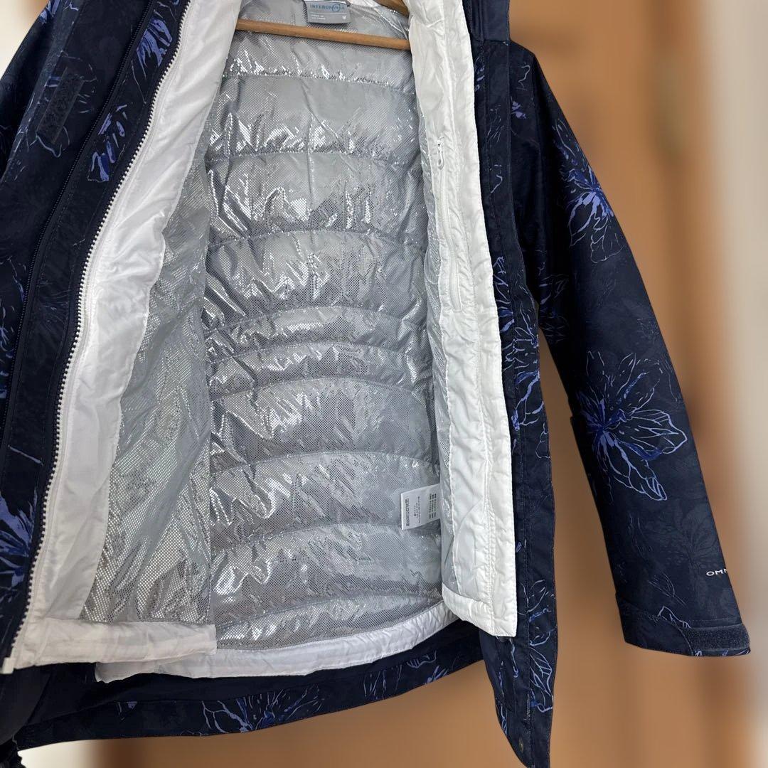 ウィリバードIVインターチェンジジャケットコロンビアColumbiaネイビー花柄