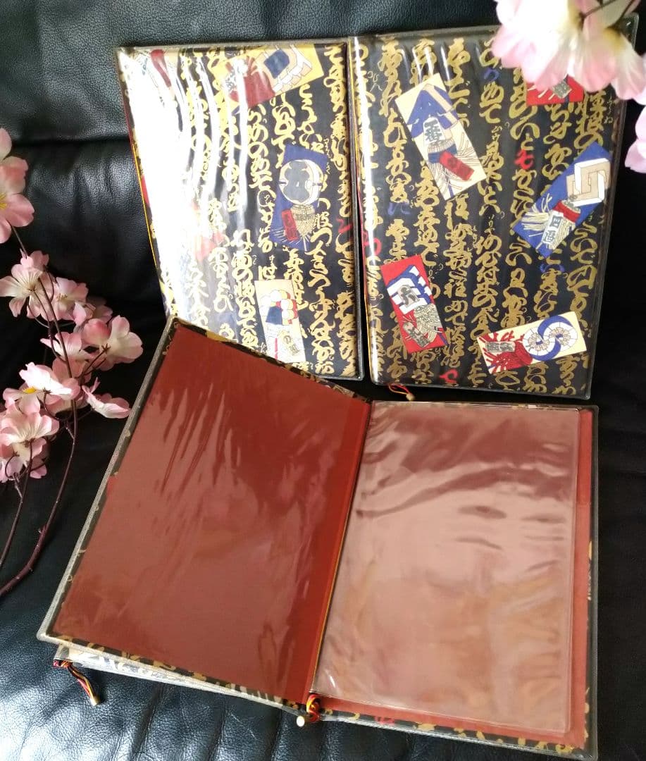 ♥春の新メーニューに【高級・金彩まとい文字柄・メニューブック】♦8冊