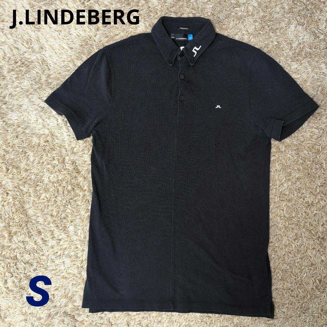 J.LINDEBERG ゴルフ ポロシャツ レギュラーフィット メンズ Sサイズ