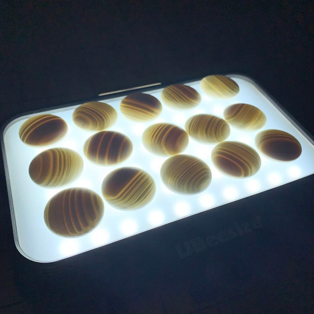 囲碁 碁石 碁盤セット 足 脚 へそ付き 蛤 那智黒