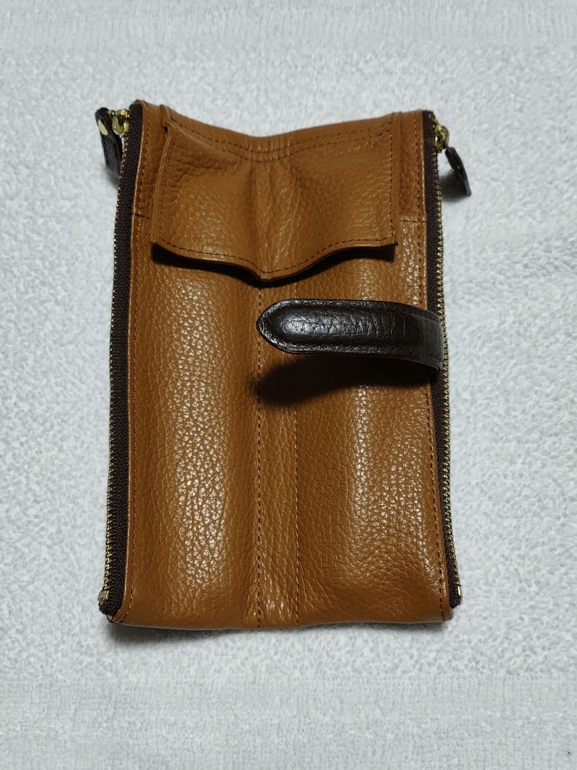 C COMPANY シーカンパニー ルポペンケース ダークブラウン