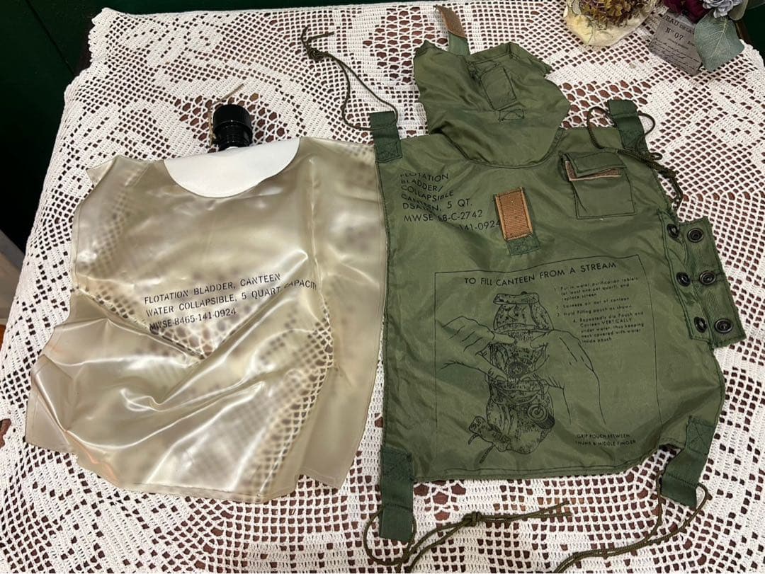 希少 米軍 ベトナム戦争 5QTキャンティーン カバー