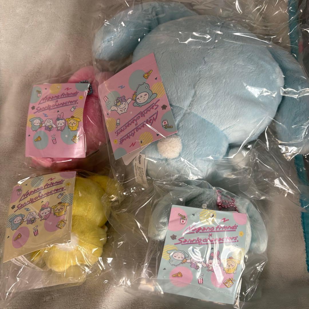 【新品未開封】サンリオ ちいかわ ハチワレ うさぎ マスコット