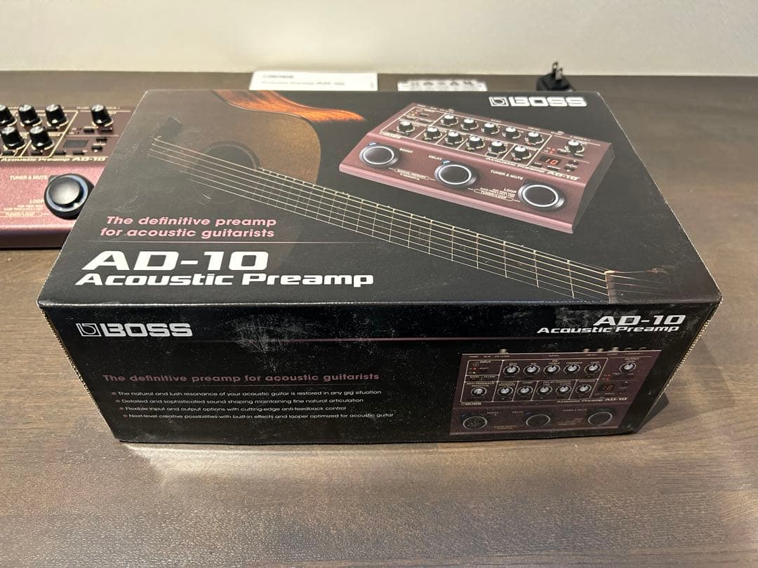 ギター BOSS AD-10 Acoustic Preamp