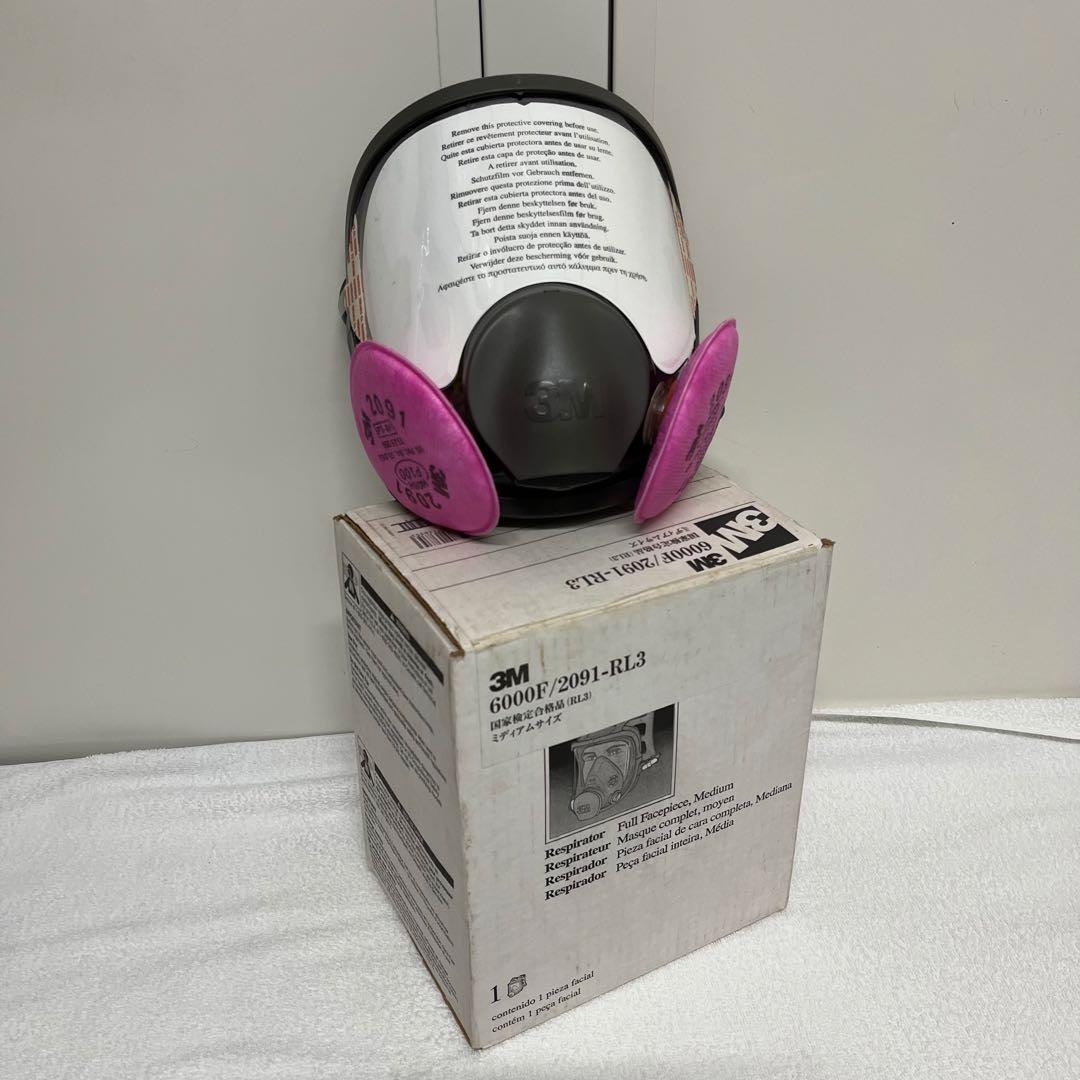 3M 6000F/2091 P100 アスベスト防塵マスク ★スリーエム1個入り