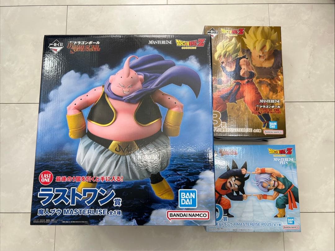 ドラゴンボール 一番くじ フィギュア B賞 D賞 ラストワン