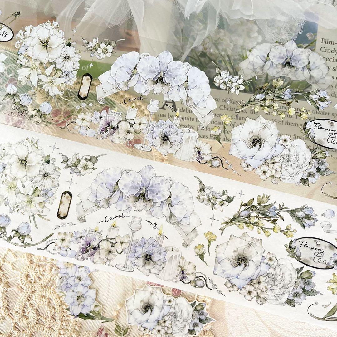 百仓家手帐《漫春日》海外マスキングテープ　マステ 【2132】