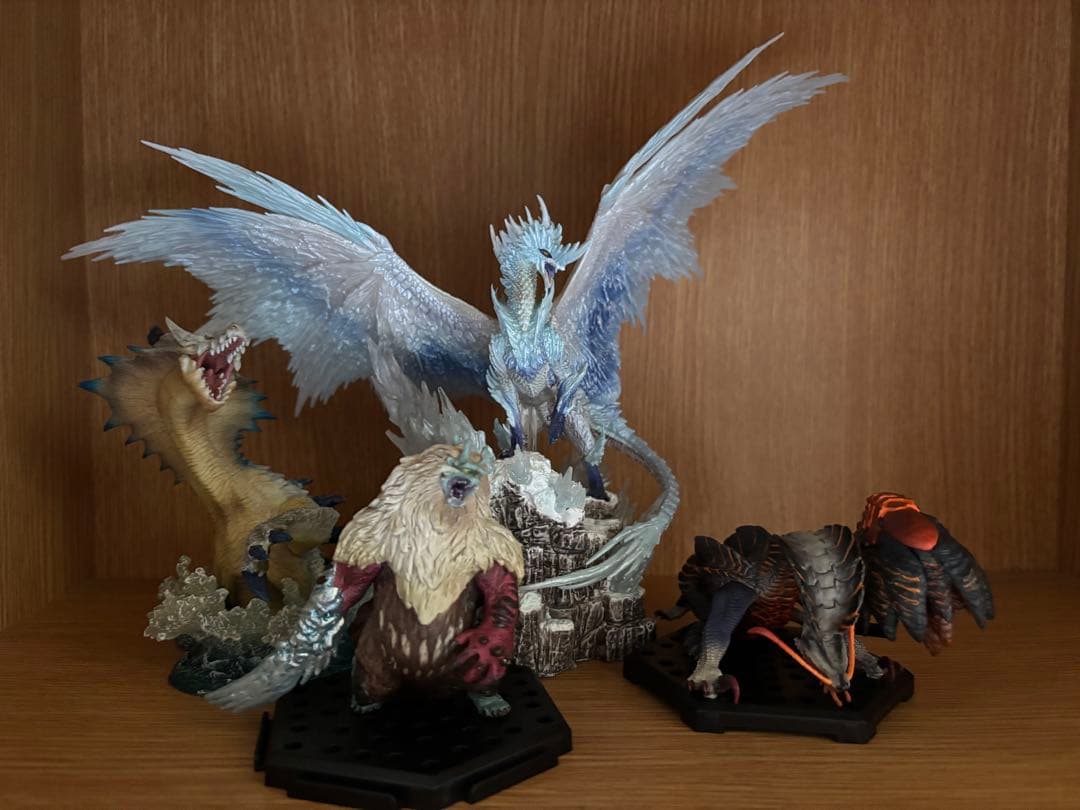 モンハン　イヴェルカーナ、ラギアクルス亜種、ゴシャハギ、オロミドロ亜種、フルフル