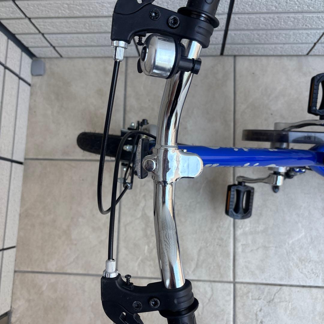 【名古屋市北エリア引き取り限定】へんしんバイク 12インチ 幼児用自転車 青