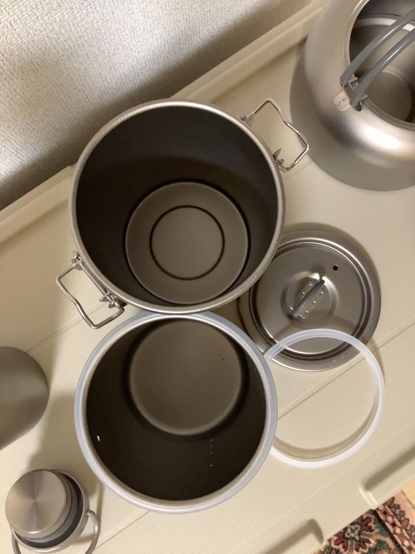 チタンマニア　キース　チタン製　超軽量　キャンプ用品