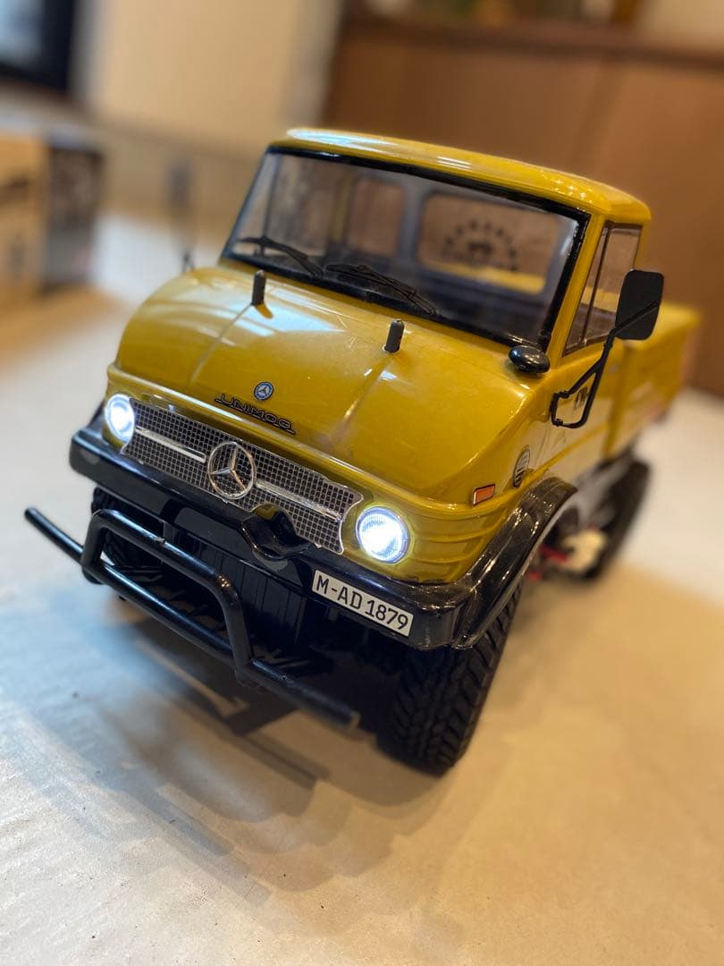 タミヤ　CC-01　ウニモグ　電動RCカー LED プロポ付き フルセット
